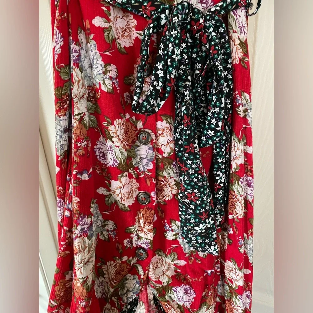 Floral Midi Ruffle Dress - Picture 6 of 6